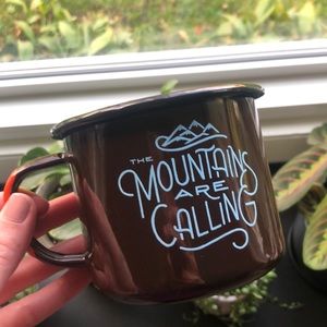 United By Blue Enamel Metal Mug